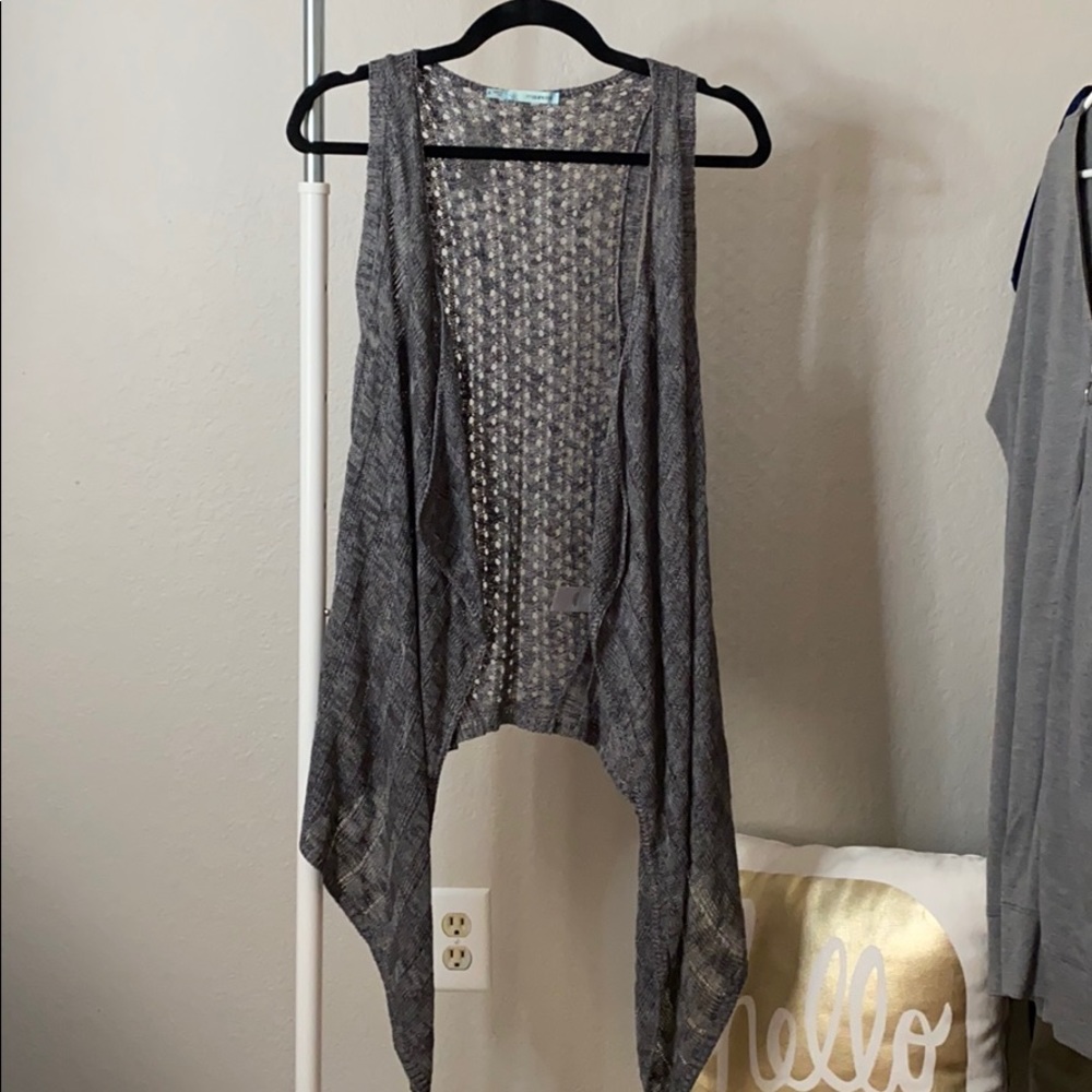 NWT Cute Asymmetrical Sweater Vest